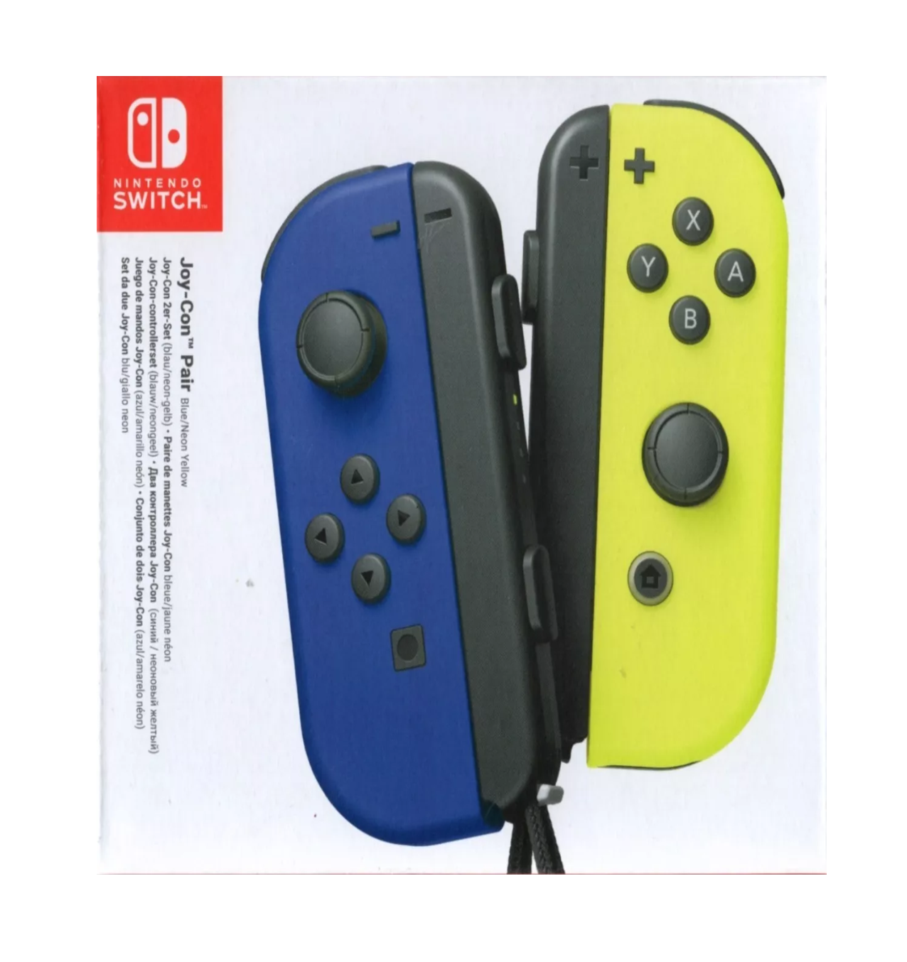 Foto 3 pulgar | Set De Control Inalámbrico Nintendo Switch Joy-con (l)/(r) Neón Azul Y Amarillo Neón