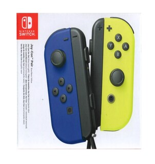 Foto 2 | Set De Control Inalámbrico Nintendo Switch Joy-con (l)/(r) Neón Azul Y Amarillo Neón