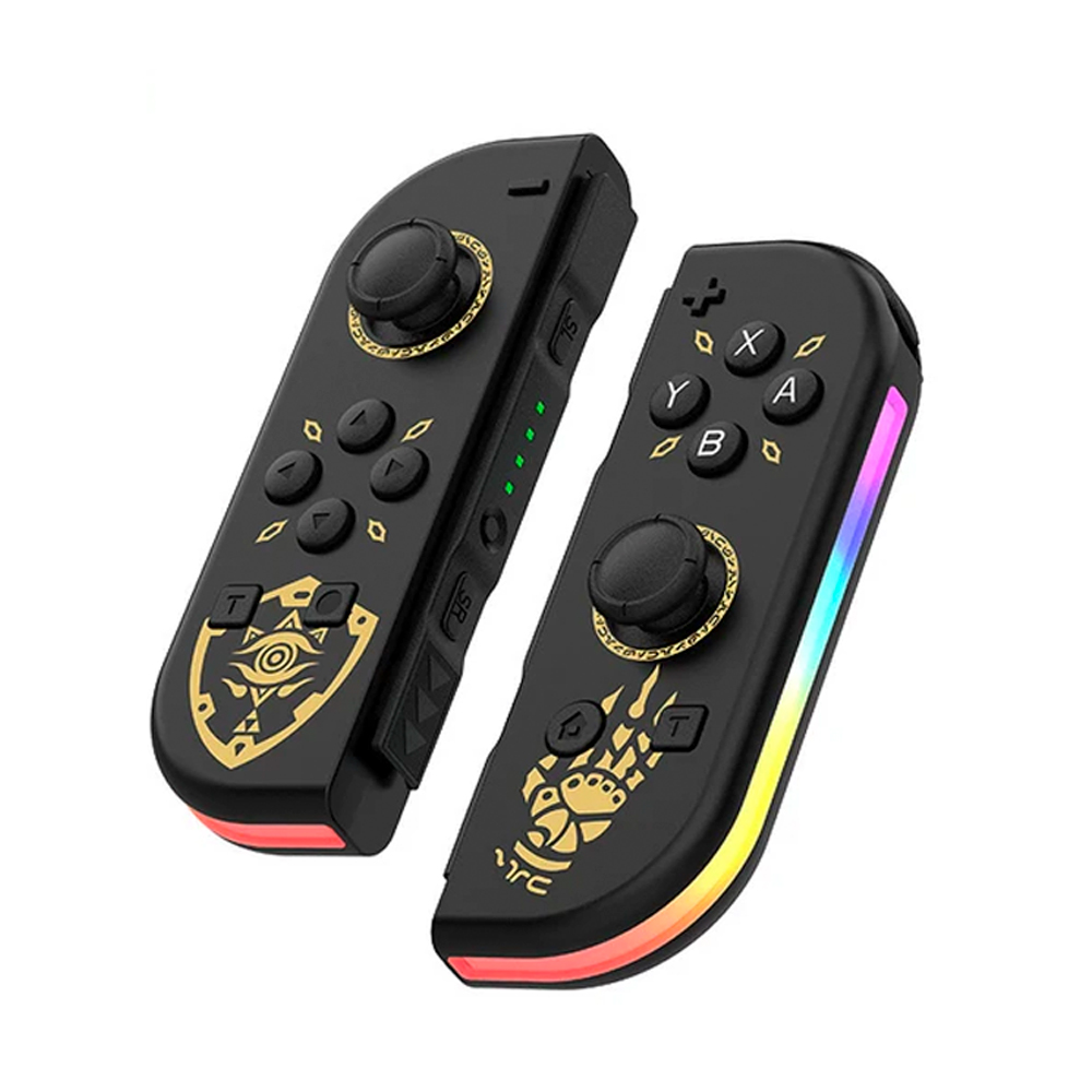 Joy Cons con Luz RGB Zelda