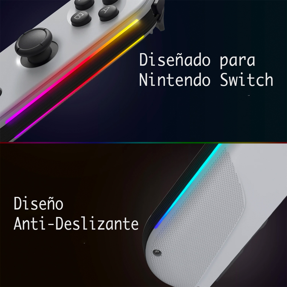 Foto 5 pulgar | Joy Cons con Luz RGB Pikachu