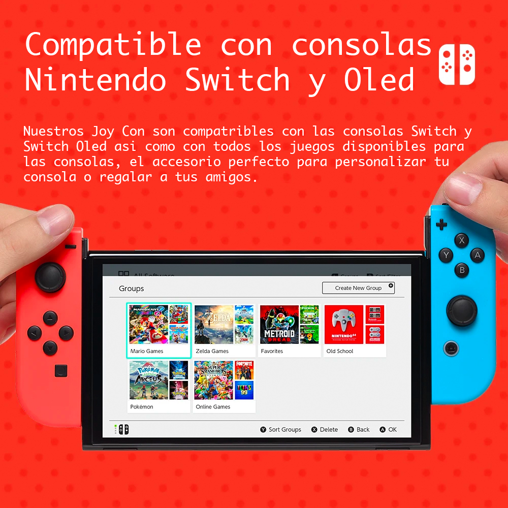 Foto 4 pulgar | Joycons Genericos Zelda Con Nfc