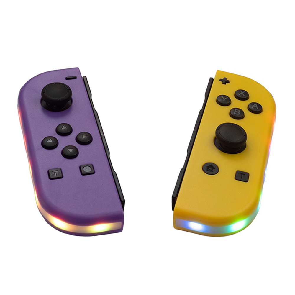 Foto 3 pulgar | Joy Cons con Luz RGB Púrpura