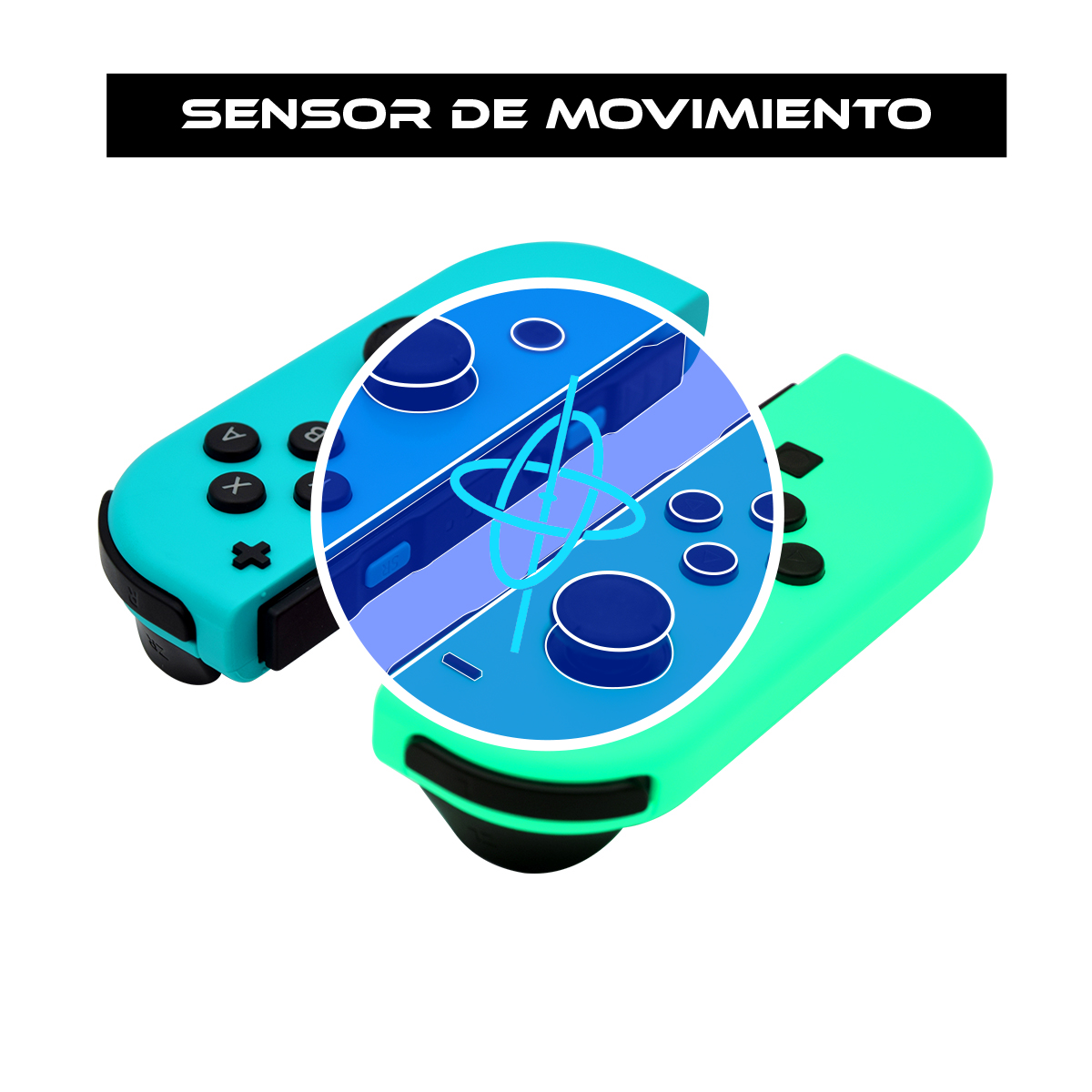 Foto 3 pulgar | Controles Joy-Con Compatibles con Nintendo Switch