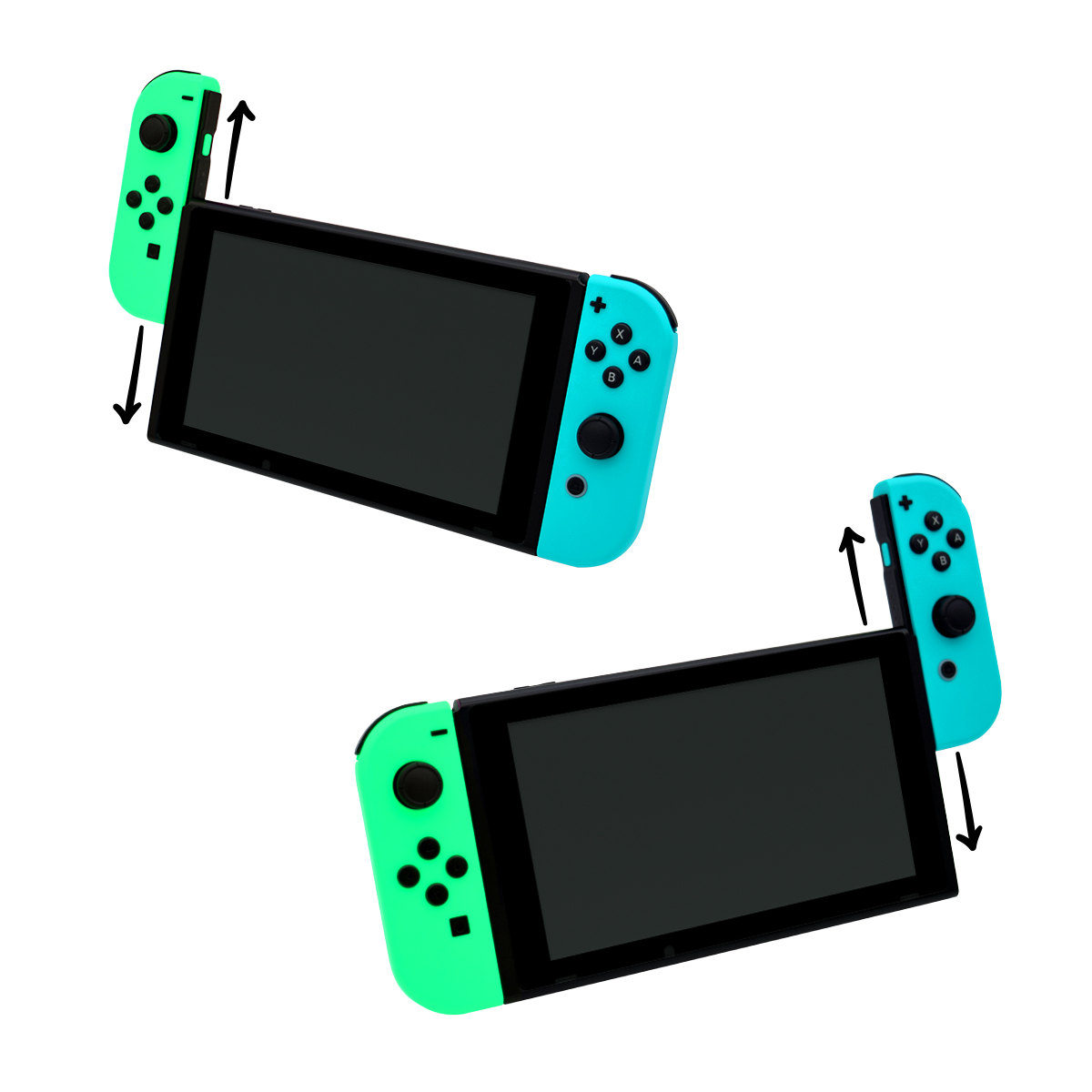 Foto 4 pulgar | Controles Joy-Con Compatibles con Nintendo Switch