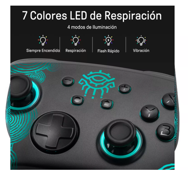 Foto 4 pulgar | Funlab Firefly Switch Control Pro Para Nintendo Controller