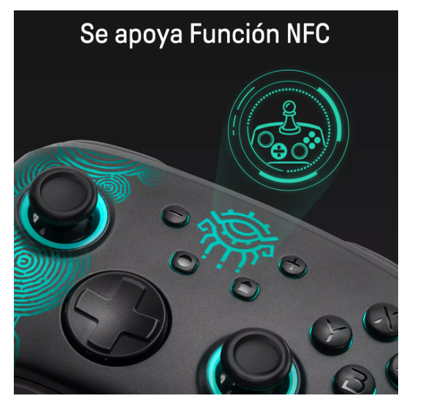 Foto 5 pulgar | Funlab Firefly Switch Control Pro Para Nintendo Controller