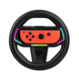 Foto 2 | Volante De Carreras 4gamers Racing Wheel Led: Compatible Con Joy-con De Nintendo Switch