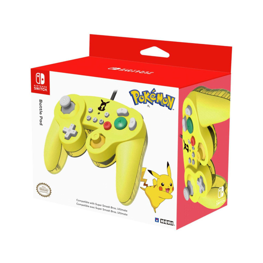 Control Nintendo Hori Battle Pad Pikachu