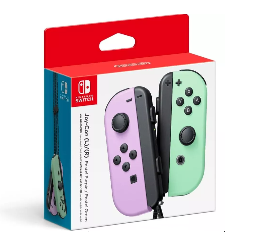 Foto 2 pulgar | Control Nintendo Switch Joy-con (l)/(r) - Pastel Morado/pastel Verde