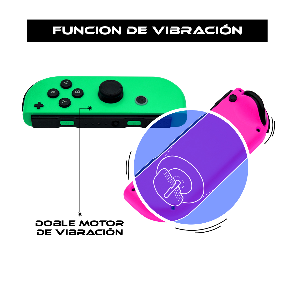 Foto 5 | Controles Joy-con Compatibles Con Nintendo Switch