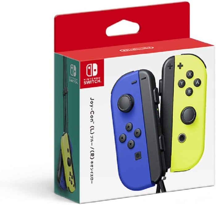 Foto 2 pulgar | Joy-Con Nintendo Switch - (L/R) - Azul/Amarillo Neón