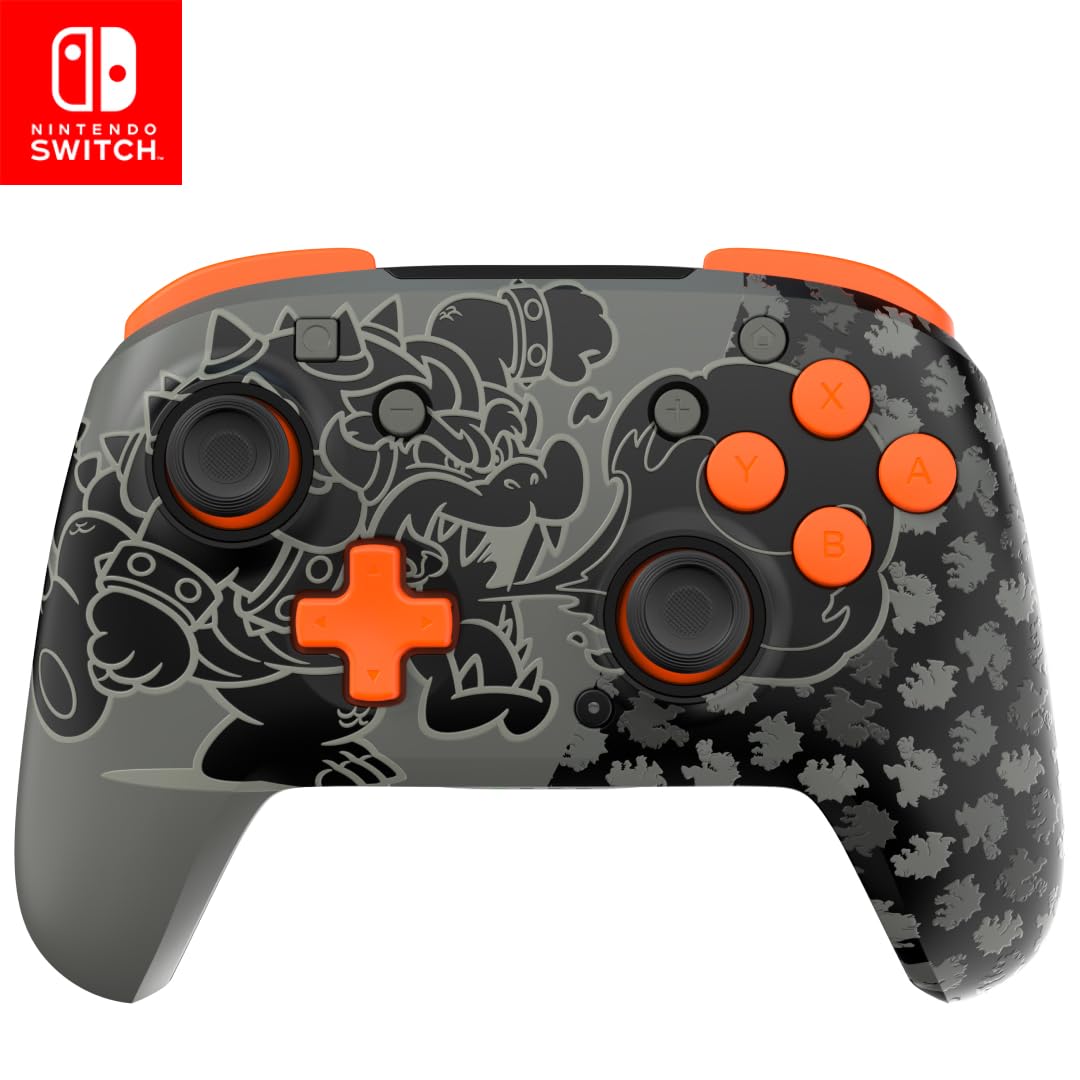 Foto 2 pulgar | Controlador Inalámbrico Pdp Rematch Glow Blackout Bowser Para Nintendo Switch & Switch Lite Y Modelo Oled - Ven