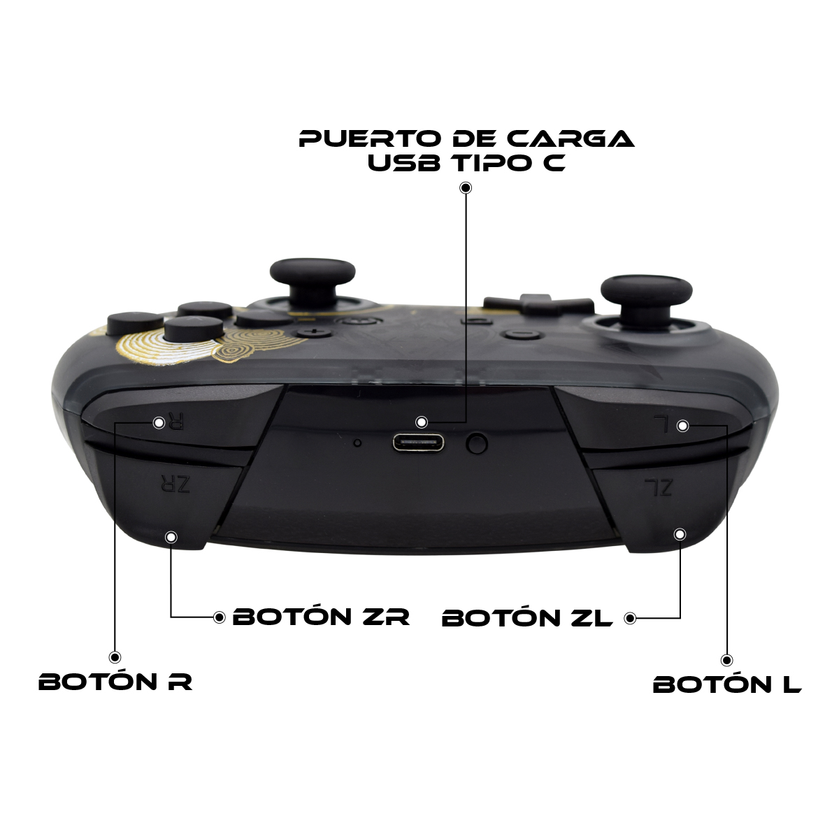 Foto 3 | Control Inalámbrico Virtual Zone para Nintendo Switch