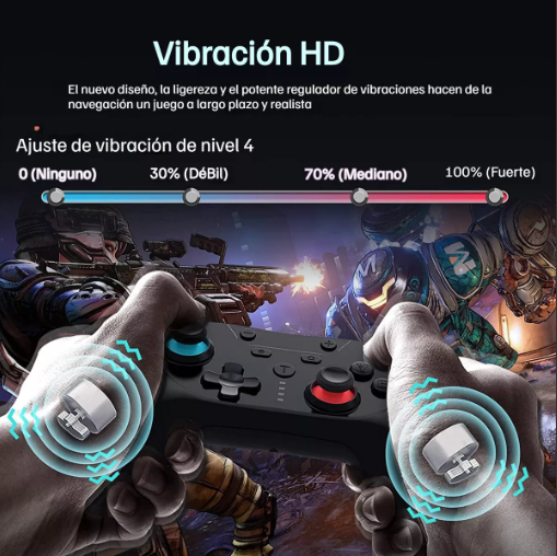 Foto 6 pulgar | Control Inalámbrico Xtellar Inalámbrico Para Nintendo Switch