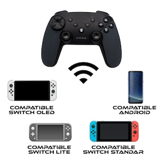 Foto 2 | Control Inalámbrico Bluetooth Gamepad Joystick para Nintendo Switch Android Ps3 O Pc