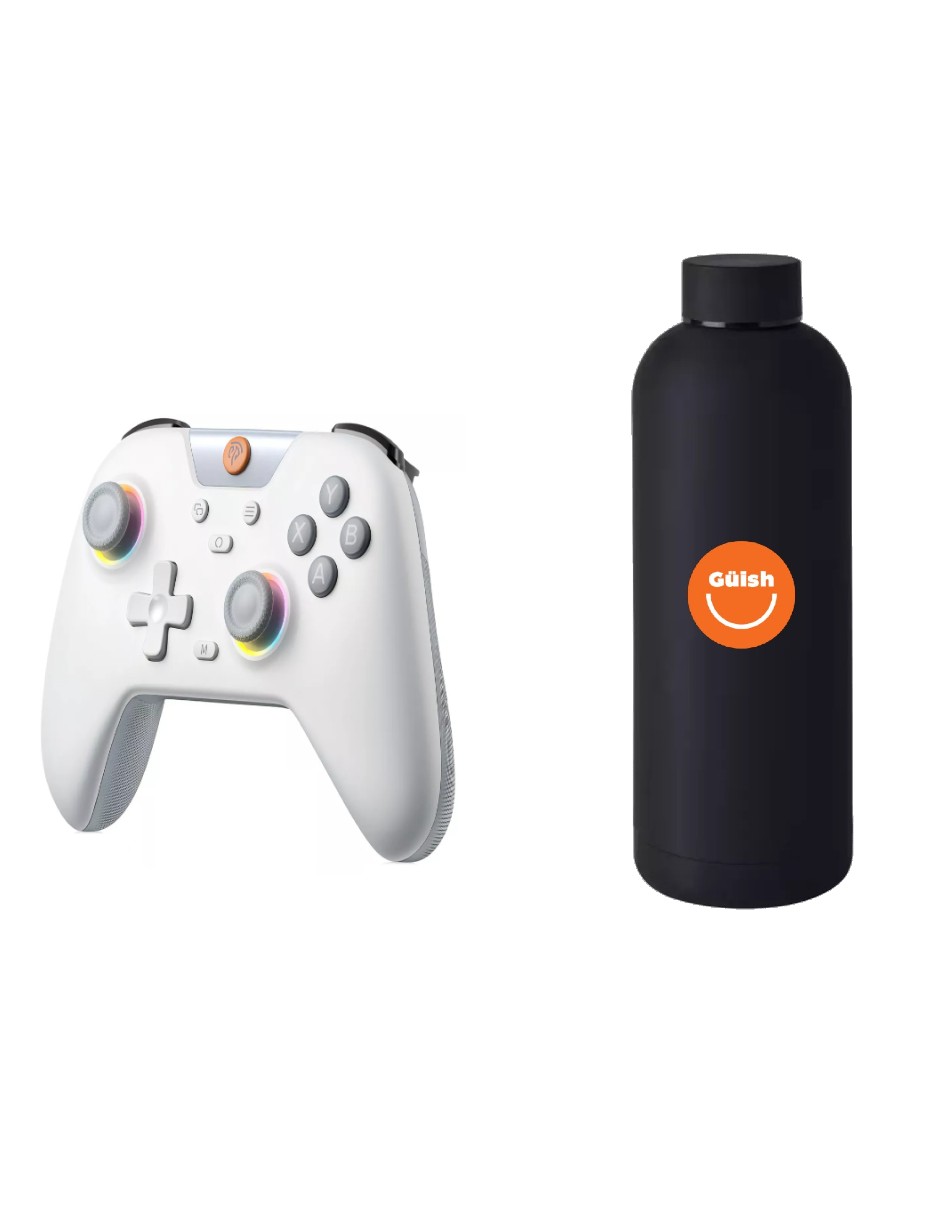 Control Bluetooth Inalambrico Gamepad + Termo Güish