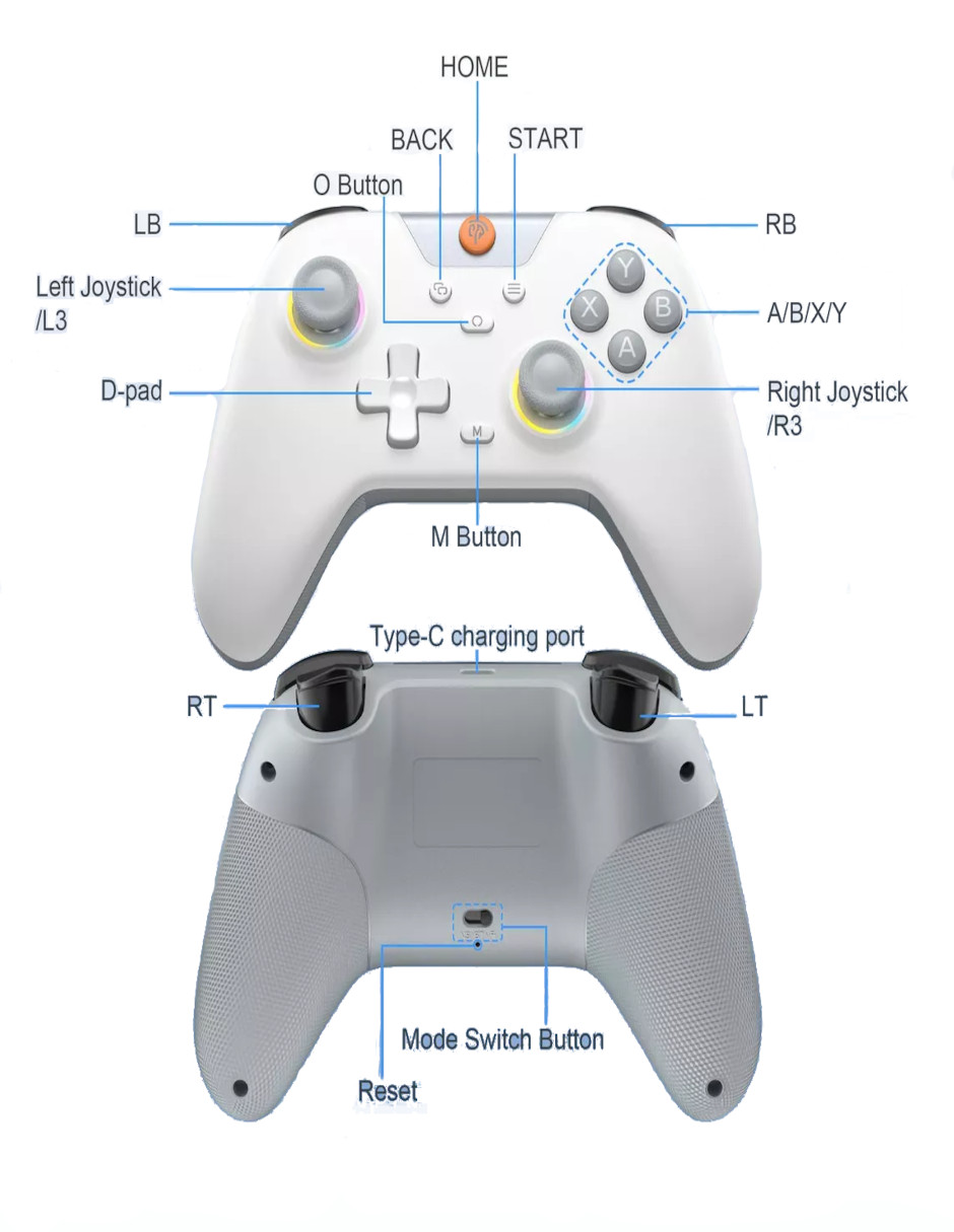Foto 4 pulgar | Control Bluetooth Inalambrico Gamepad + Termo Güish