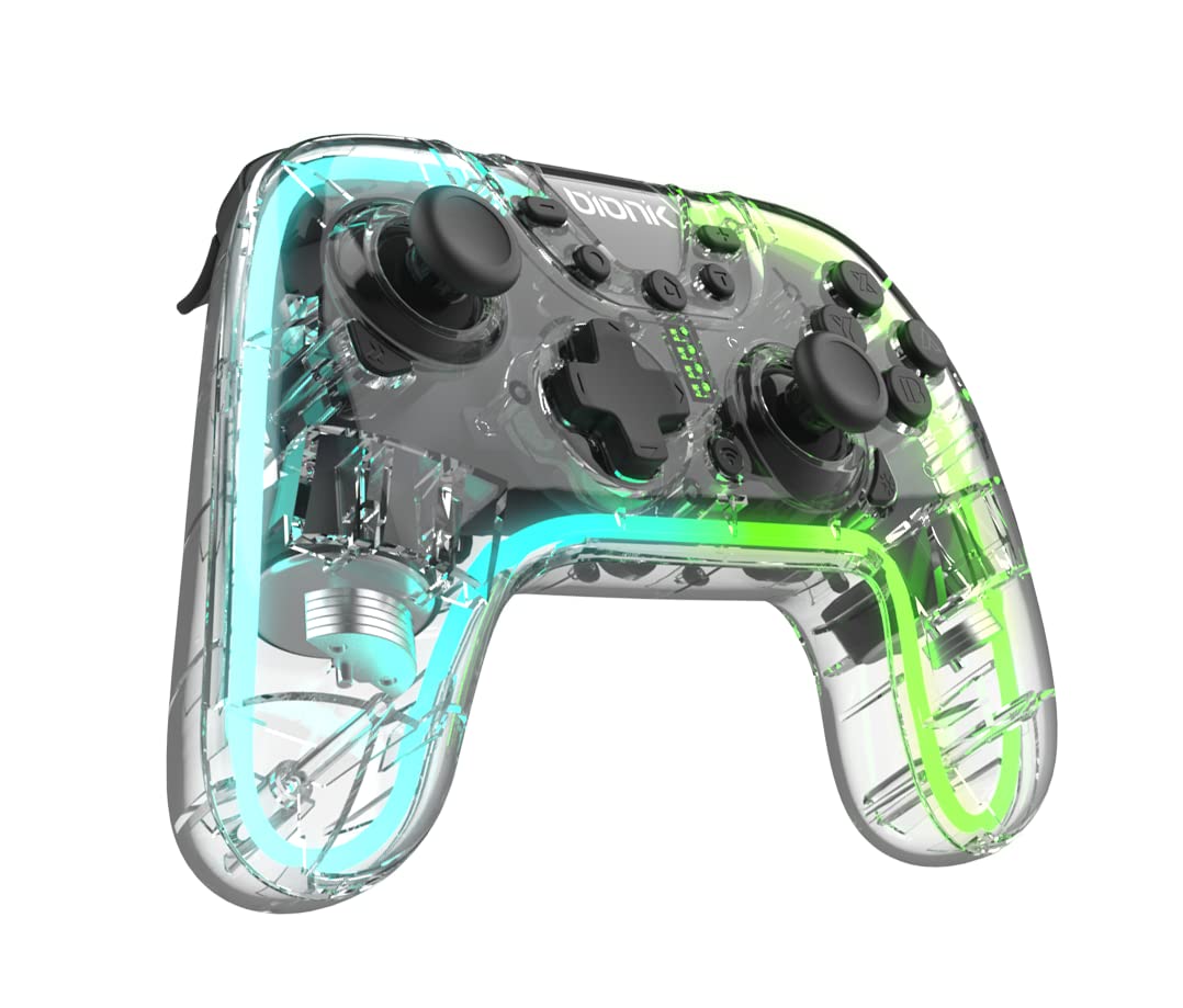 Foto 2 pulgar | Mando Inalámbrico Bionik Neo Glow Nintendo Switch Rgb - Venta Internacional.