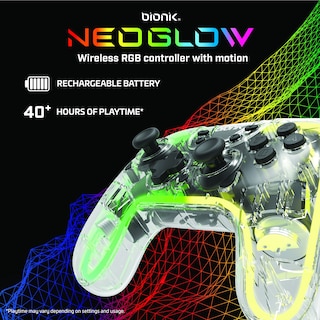 Foto 2 | Mando Inalámbrico Bionik Neo Glow Nintendo Switch Rgb - Venta Internacional.