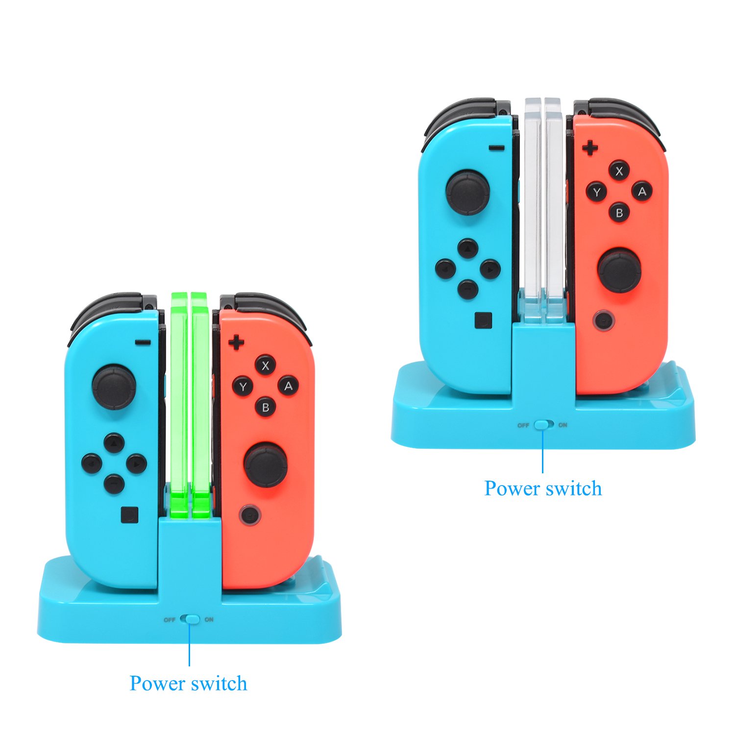 Foto 7 pulgar | Estación De Carga Fastsnail Para Nintendo Switch Y Oled - Venta Internacional.