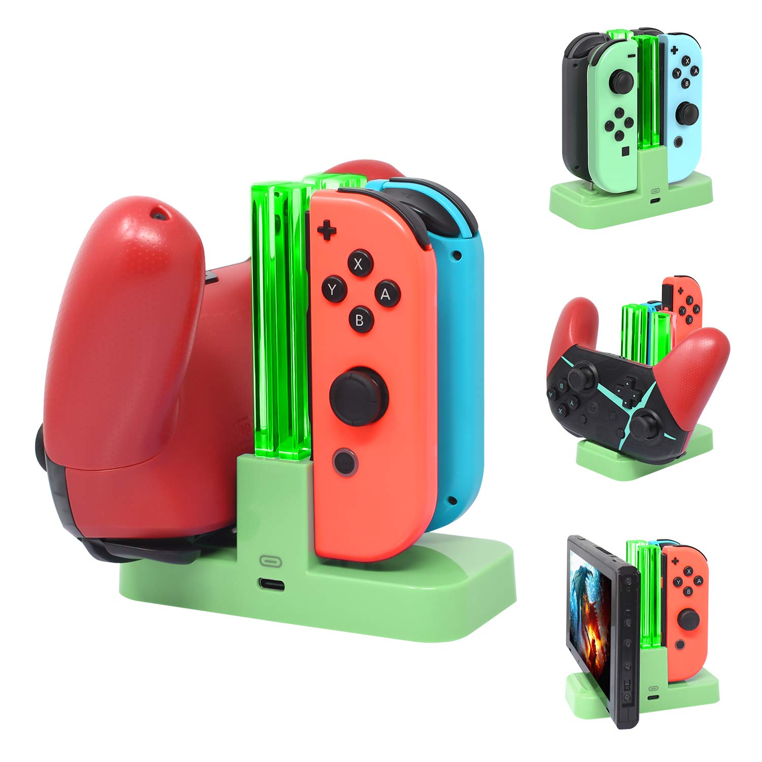 Foto 2 pulgar | Estación De Carga Fastsnail Para Nintendo Switch Y Oled - Venta Internacional.