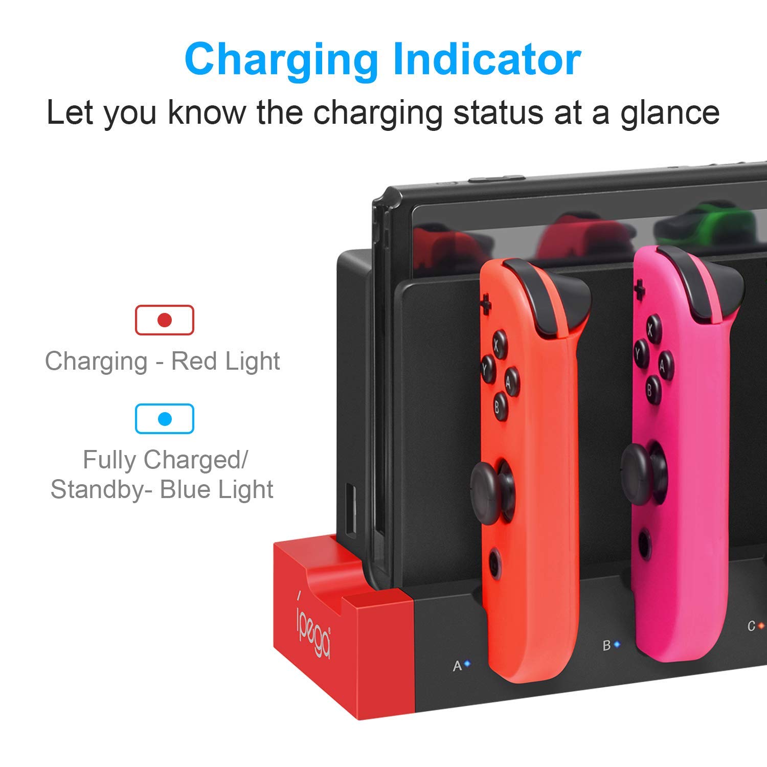 Foto 5 | Estación De Carga Klipdasse Para Nintendo Switch Y Oled - Venta Internacional.