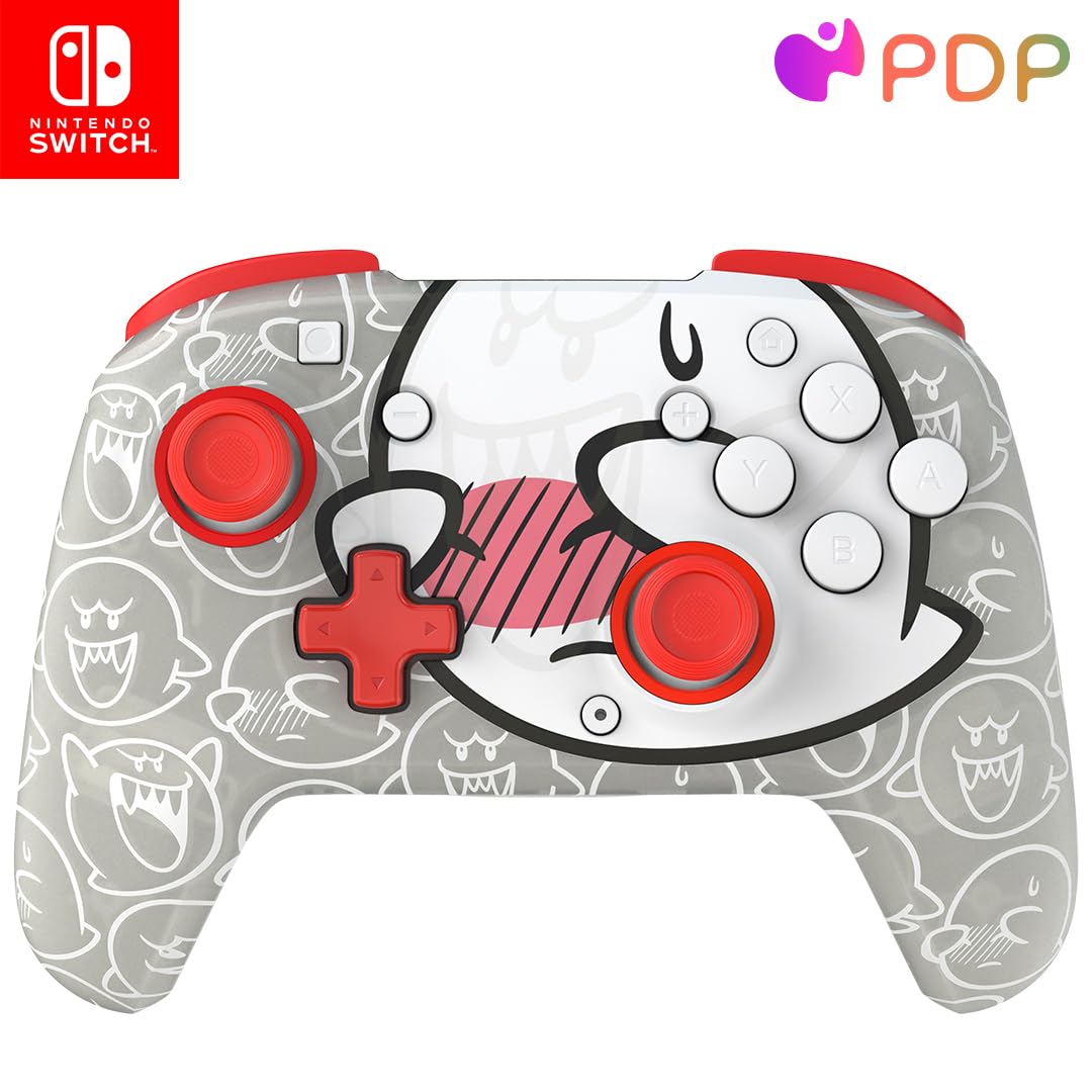 Foto 2 pulgar | Controlador Inalámbrico Pdp Rematch Glow Boo Hoo Con Movimiento - Venta Internacional.