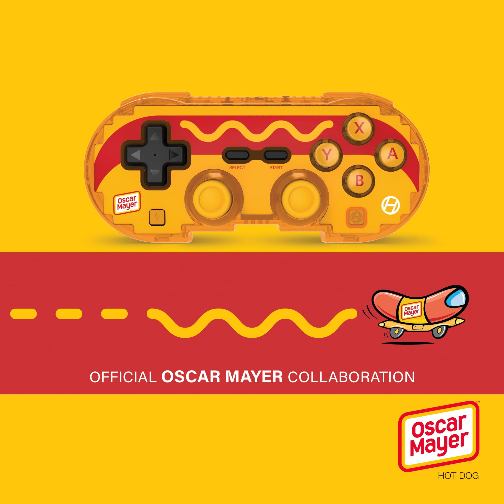 Foto 4 pulgar | Controlador Bluetooth Hyperkin Pixel Art Edición Oscar Mayer - Venta Internacional.