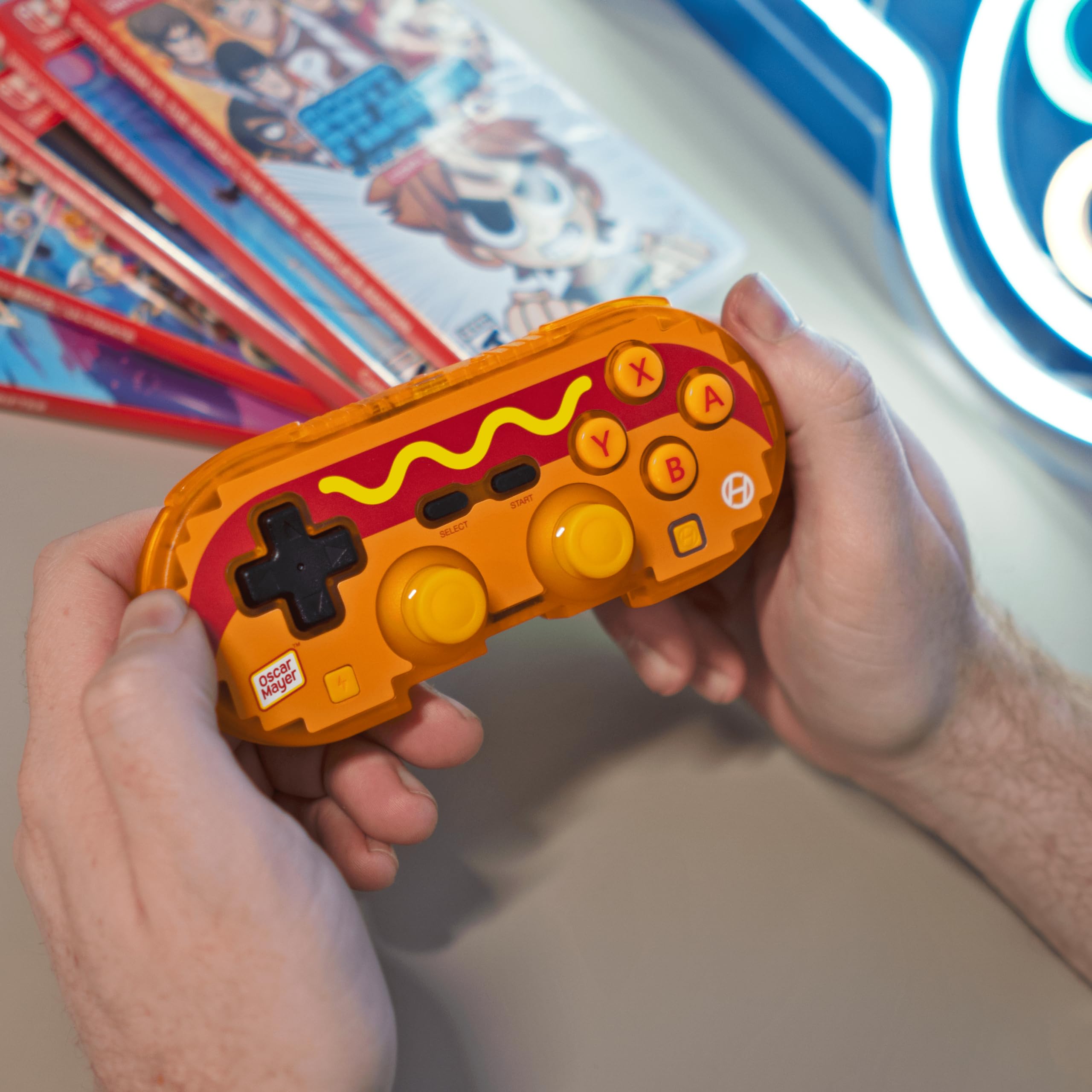 Foto 8 pulgar | Controlador Bluetooth Hyperkin Pixel Art Edición Oscar Mayer - Venta Internacional.