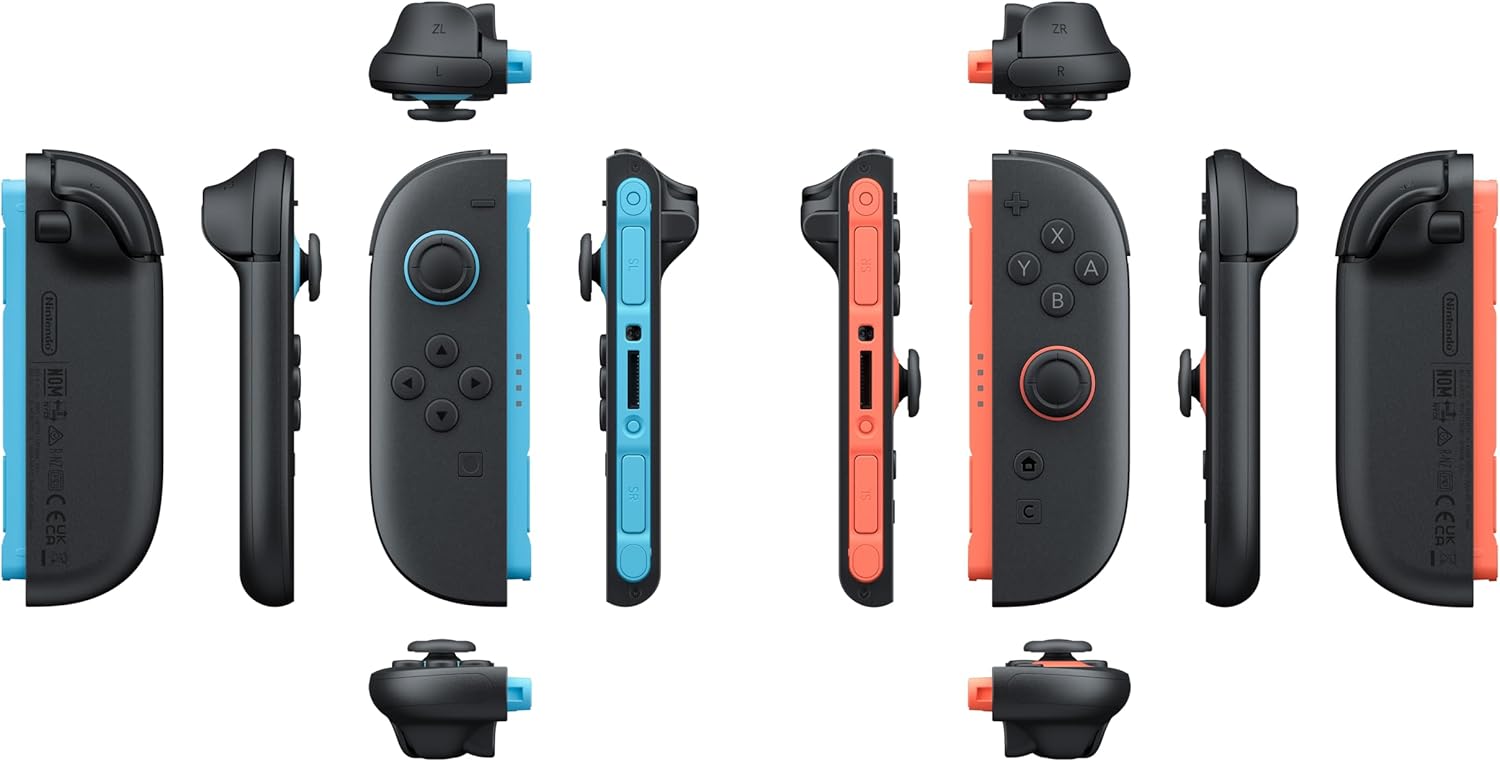 Foto 6 pulgar | Mandos Joy-con 2 Para Nintendo Switch 2 Negro Internacional