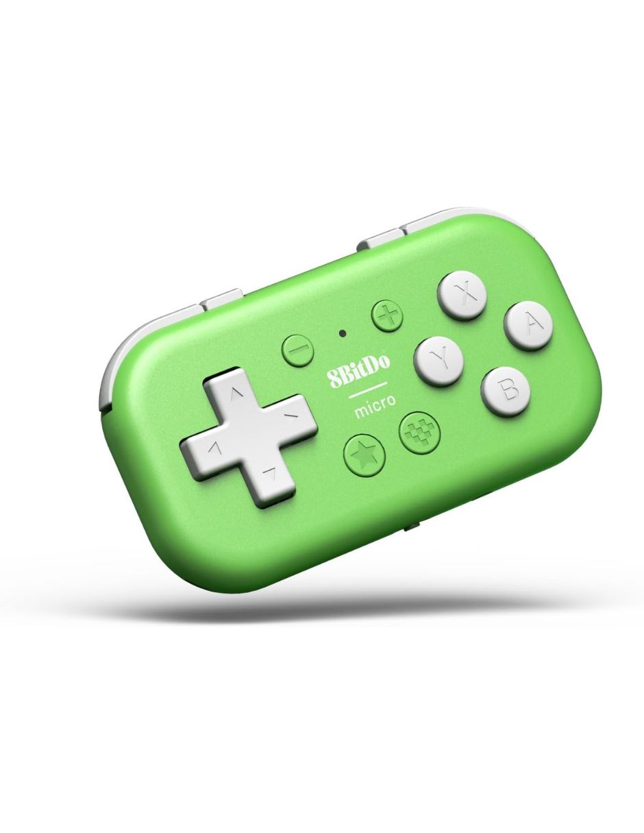 Foto 2 pulgar | 8bitdo Micro Bluetooth Gamepad Green Nsw