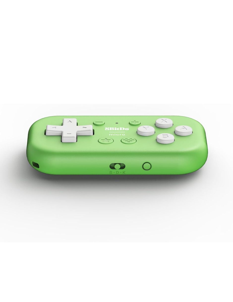 Foto 5 pulgar | 8bitdo Micro Bluetooth Gamepad Green Nsw