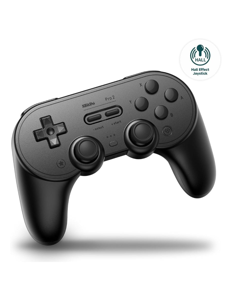 Foto 2 pulgar | 8bitdo Pro 2 Bluetooth Gamepad Hall Edition Black Nsw
