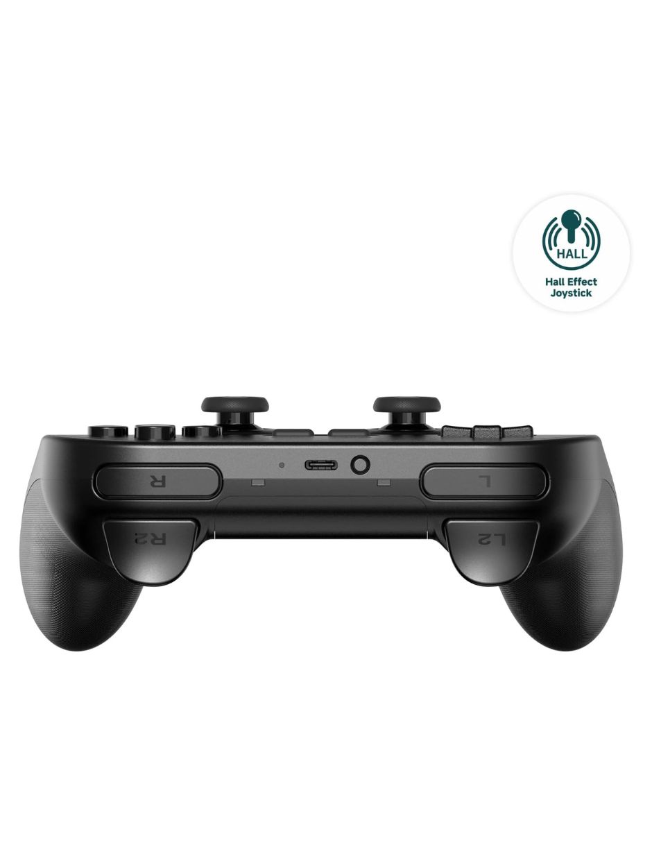 Foto 4 pulgar | 8bitdo Pro 2 Bluetooth Gamepad Hall Edition Black Nsw