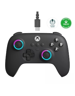 Foto 1 | 8bitdo Ultimate C Wired Controller Dark Gray + Game Pass Code Xsx