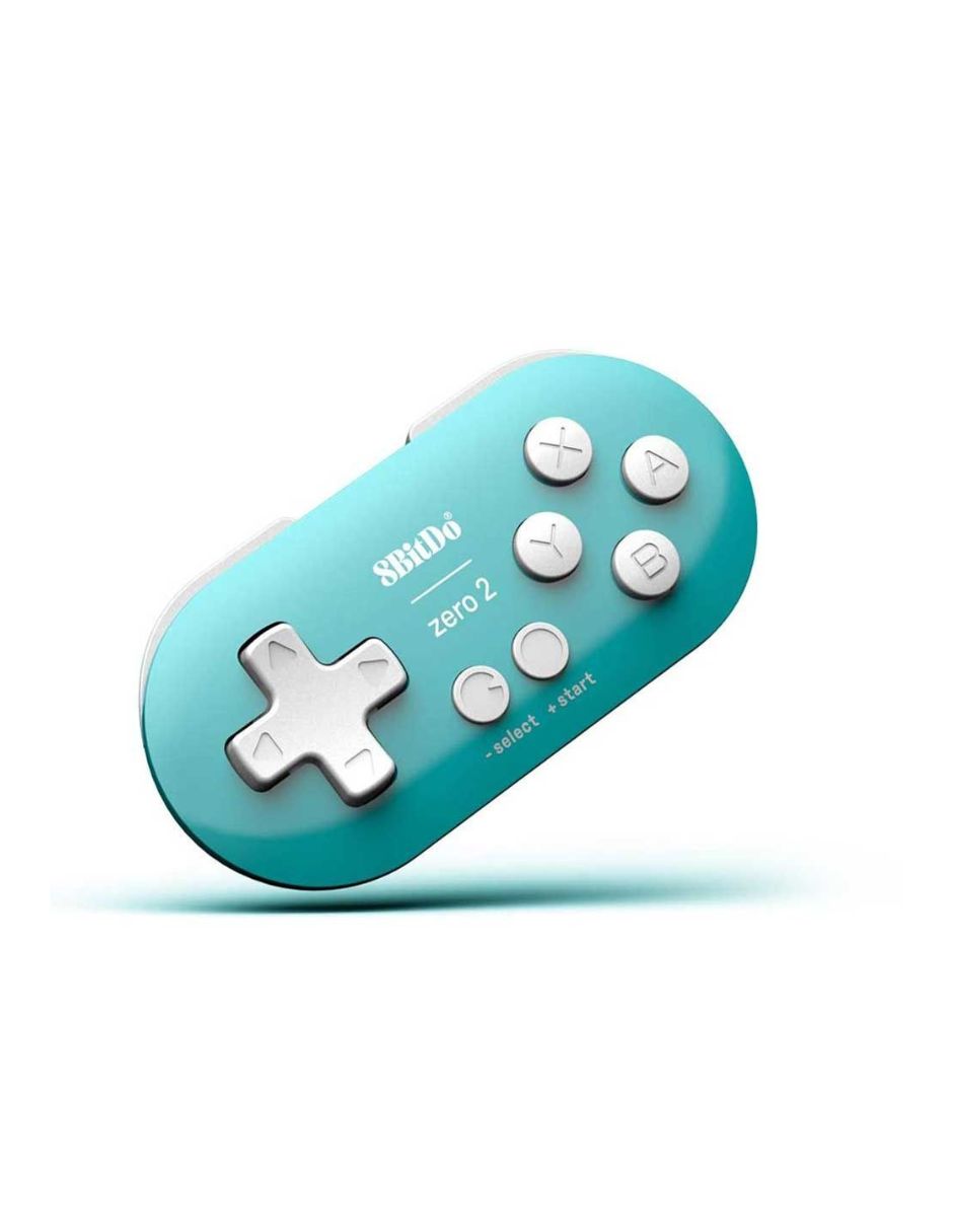 Foto 2 pulgar | 8bitdo Zero 2 Bluetooth Gamepad Turqoise Nsw
