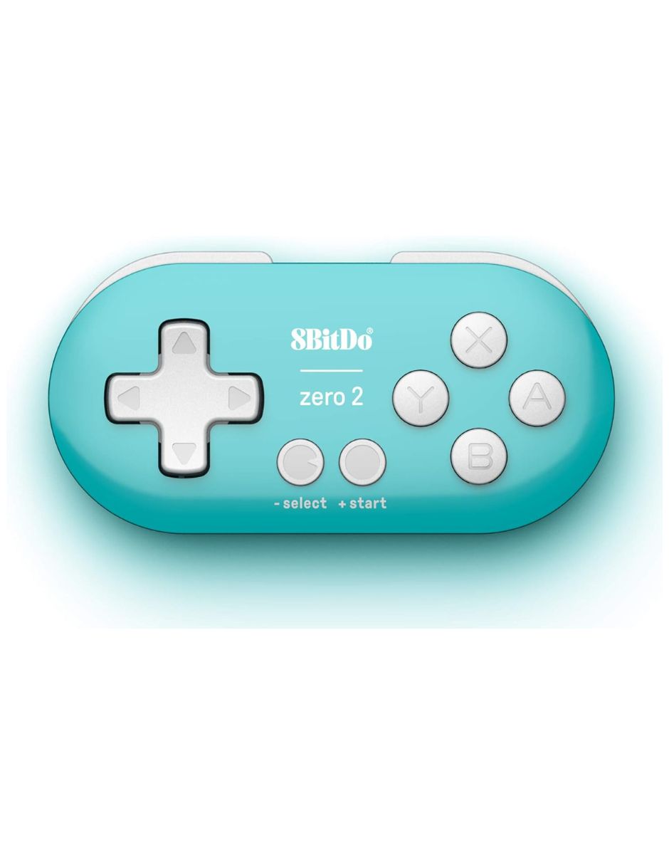 Foto 2 | 8bitdo Zero 2 Bluetooth Gamepad Turqoise Nsw