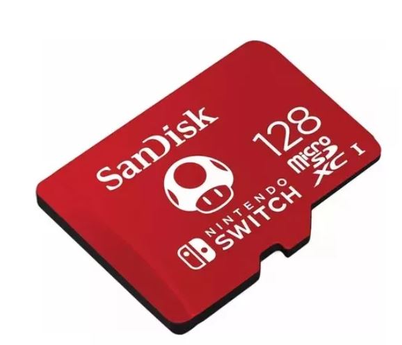 Foto 3 pulgar | Memoria Micro SD Sandisk para Nintendo Switch 128 GB