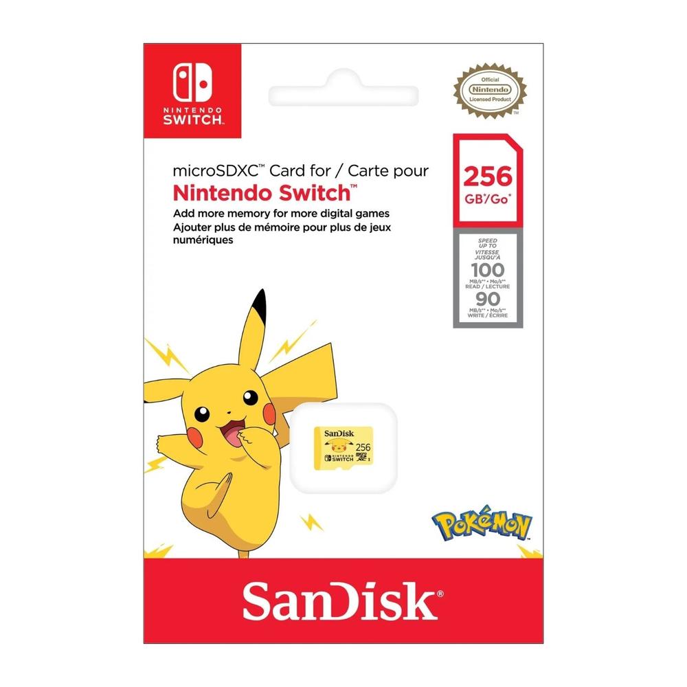 Foto 4 | Memoria Sandisk Micro Sd 256gb Pokémon Nintendo Switch