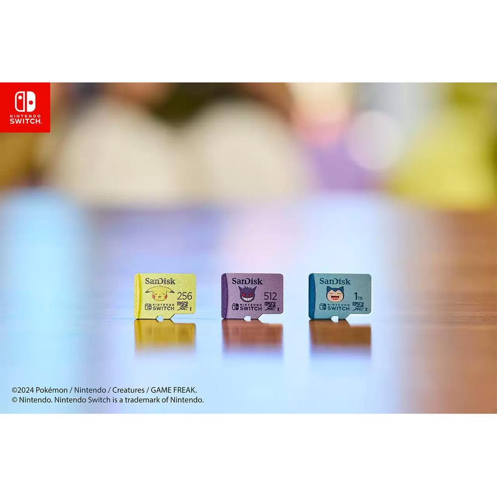Foto 5 | Memoria Sandisk Micro Sd 256gb Pokémon Nintendo Switch