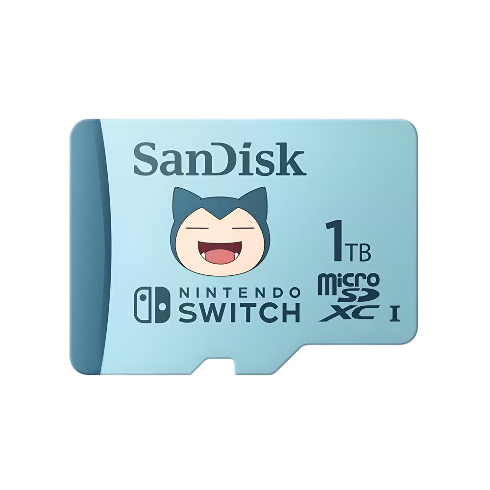 Memoria Sandisk 1 Tb Microsd Uhs-i Nintendo Switch Pokémon