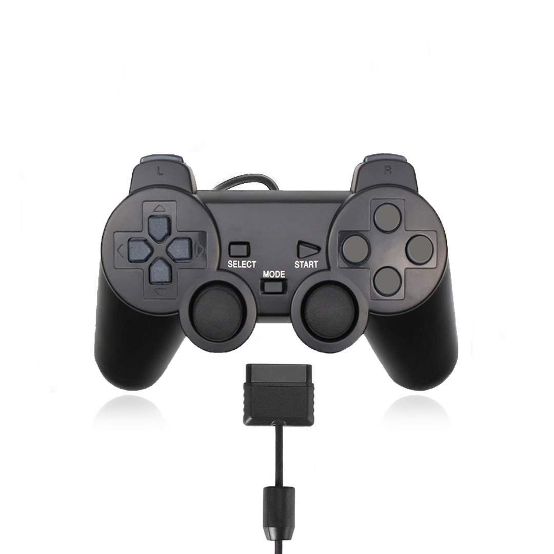 Foto 1 | Control Alámbrico Store Cline para Ps2 color Negro