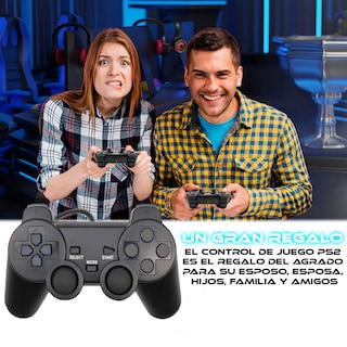 Foto 6 | Control Alámbrico Store Cline para Ps2 color Negro