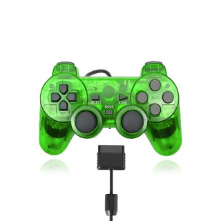Foto 1 | Control Alámbrico Store Cline Ps2 Verde