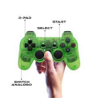 Foto 3 | Control Inalámbrico Virtual Zone para PS2 PS1 con Vibración y Precisión Analógica