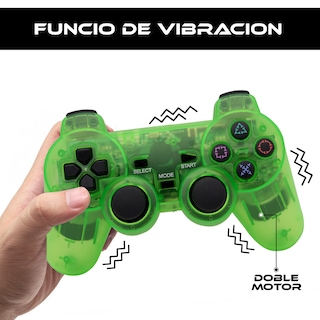Foto 6 | Control Inalámbrico Virtual Zone para PS2 PS1 con Vibración y Precisión Analógica