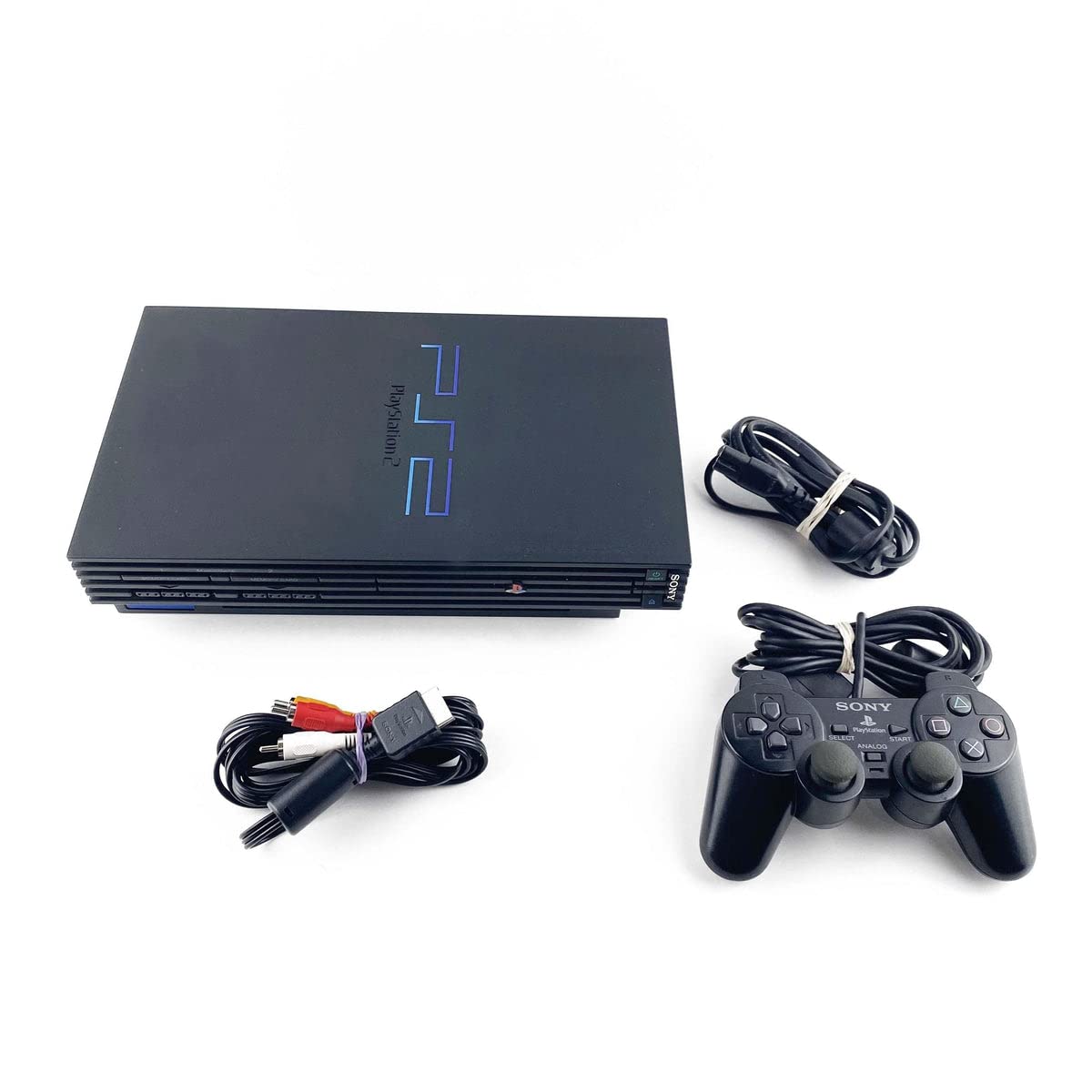 Foto 2 | Reacondicionado Consola Playstation 2 Sony Black + 1 Controlador + Cables - Venta Internacional.