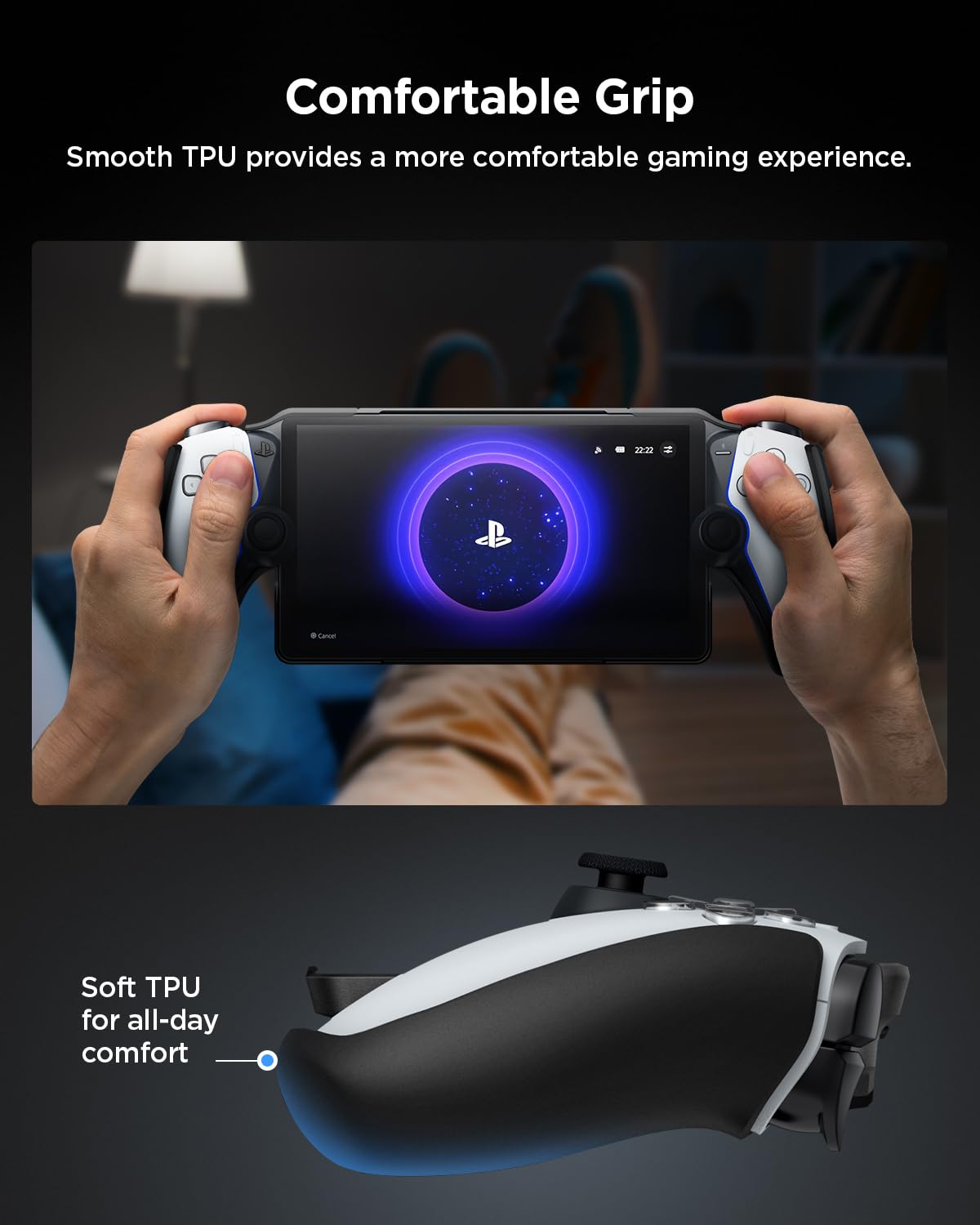 Foto 6 pulgar | Funda Spigen Thin Fit Para Reproductor Remoto Playstation Portal - Venta Internacional.
