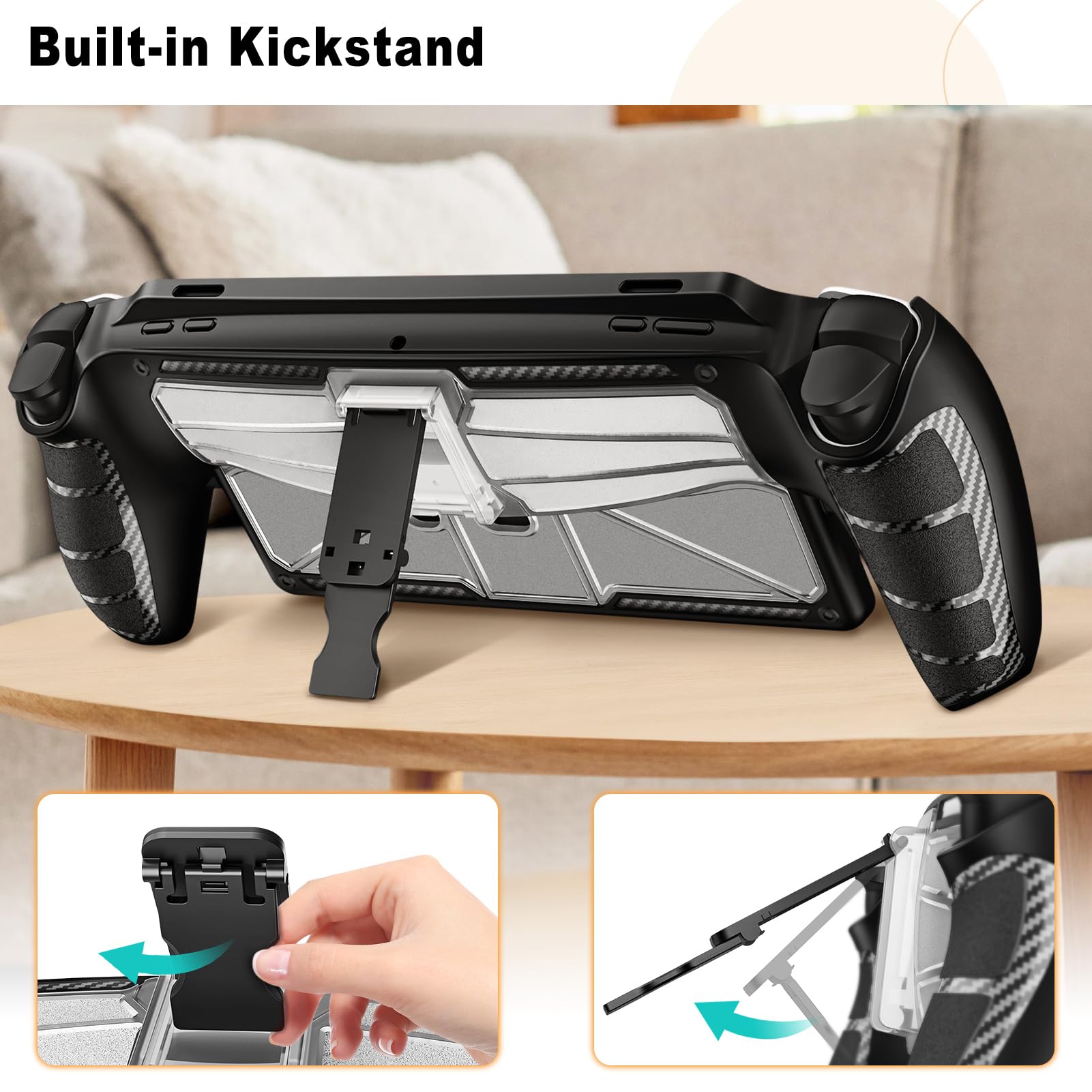 Foto 4 pulgar | Funda Fintie Compatible Con Playstation Portal Con Soporte - Venta Internacional.