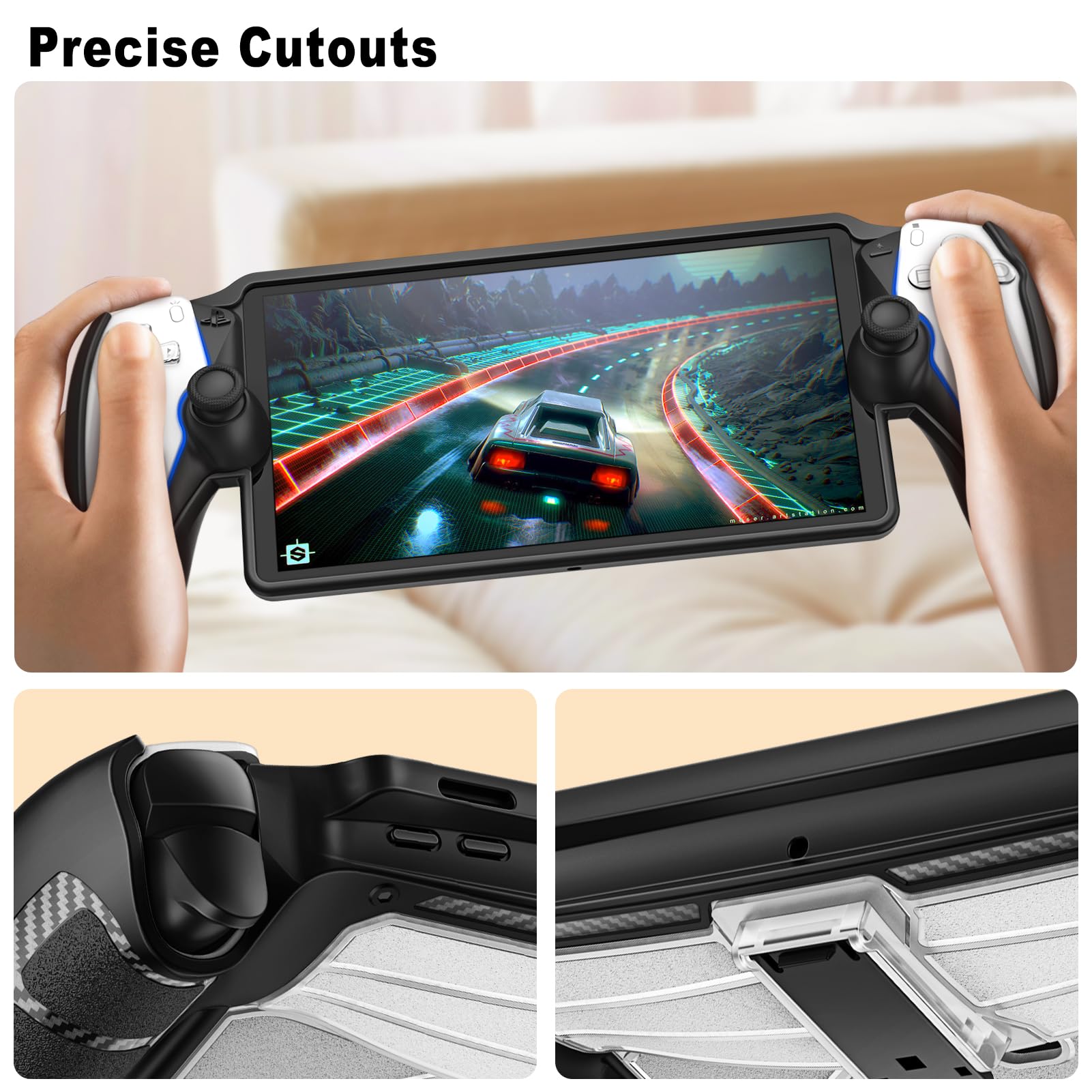 Foto 5 | Funda Fintie Compatible Con Playstation Portal Con Soporte - Venta Internacional.